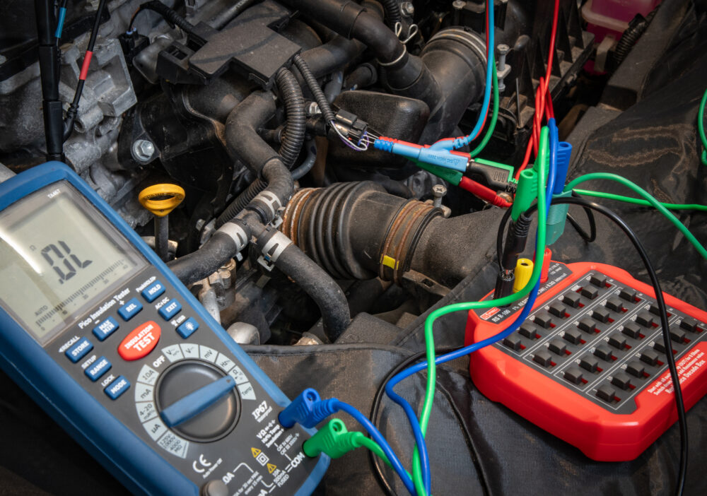 Diagnostic tests being performed 